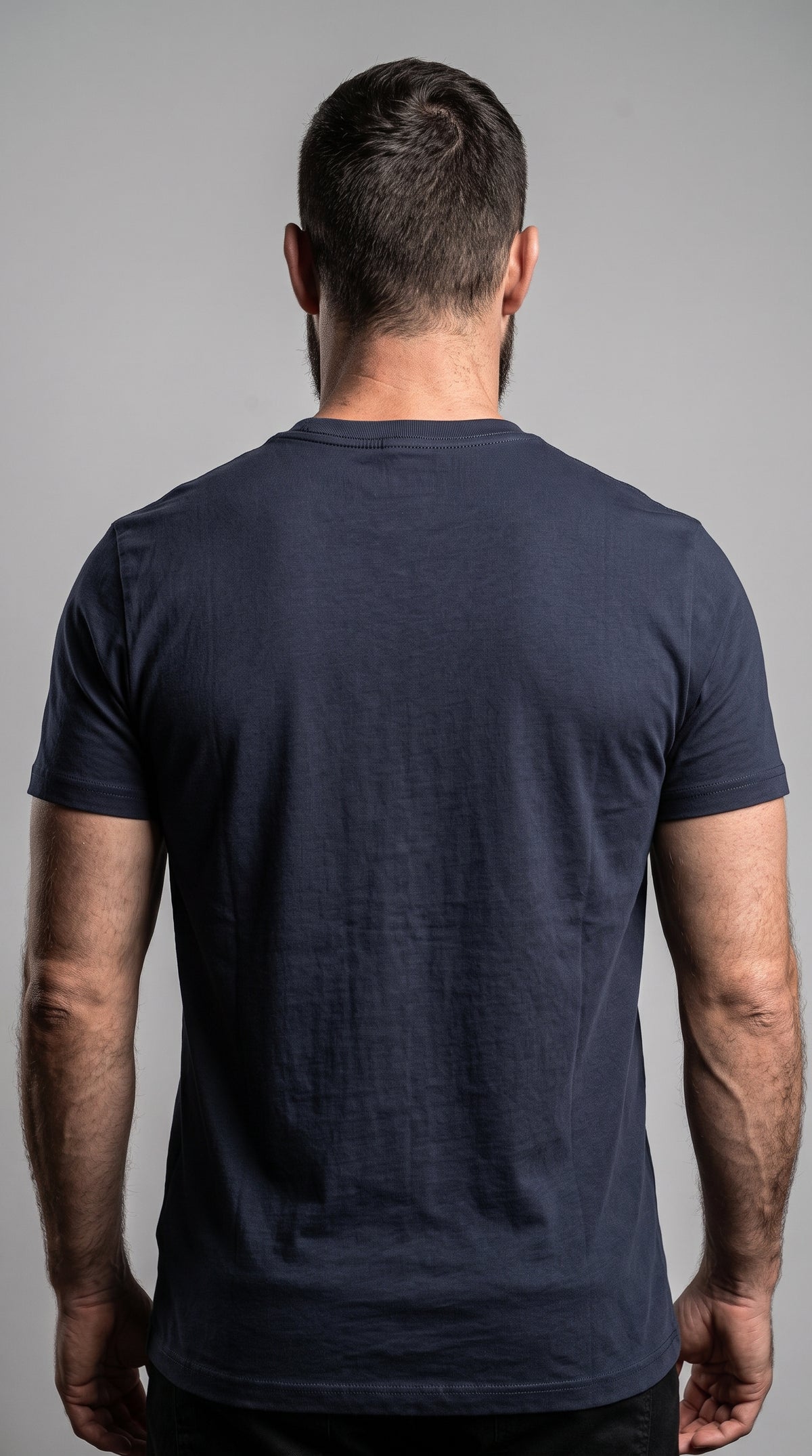 Camiseta TOMMY JEANS New York Logo Script - Azul Marinho