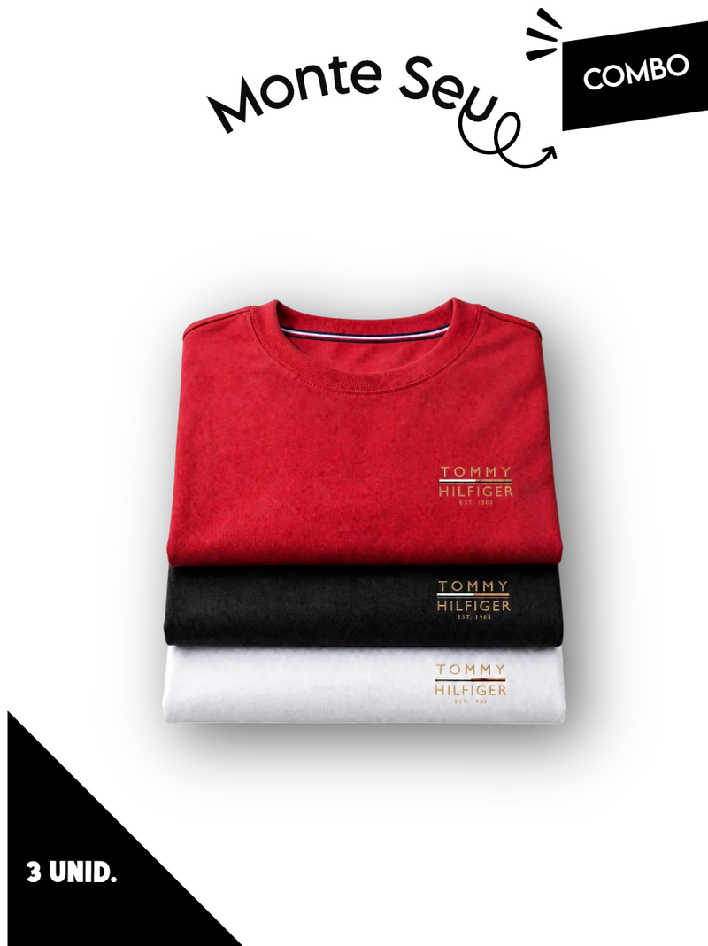 Combo 03 Camisetas TH - BS