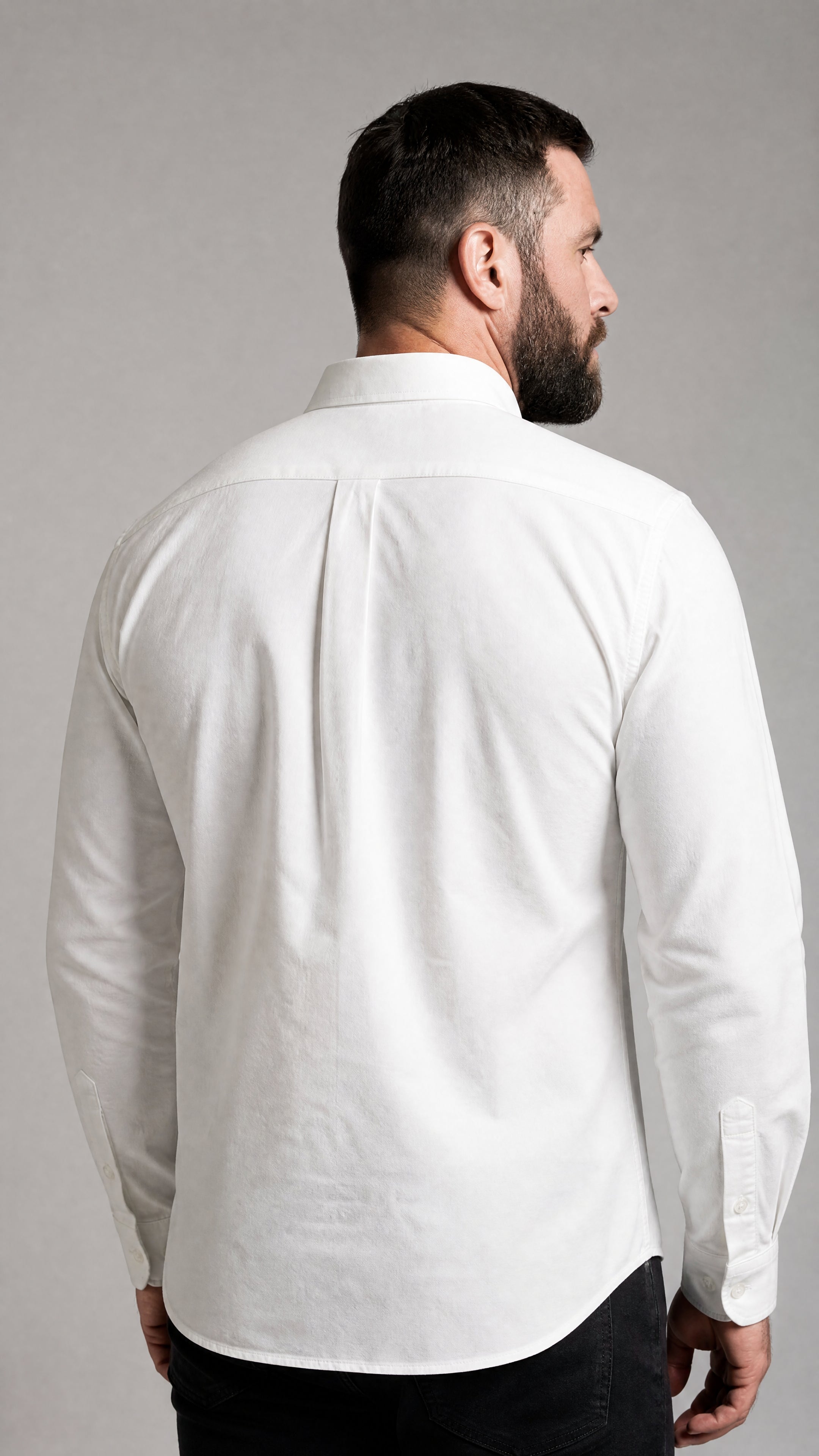 Camisa Social  Manga Longa  RL- T/ Oxford