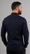 Camisa Social  Manga Longa  RL- T/ Oxford