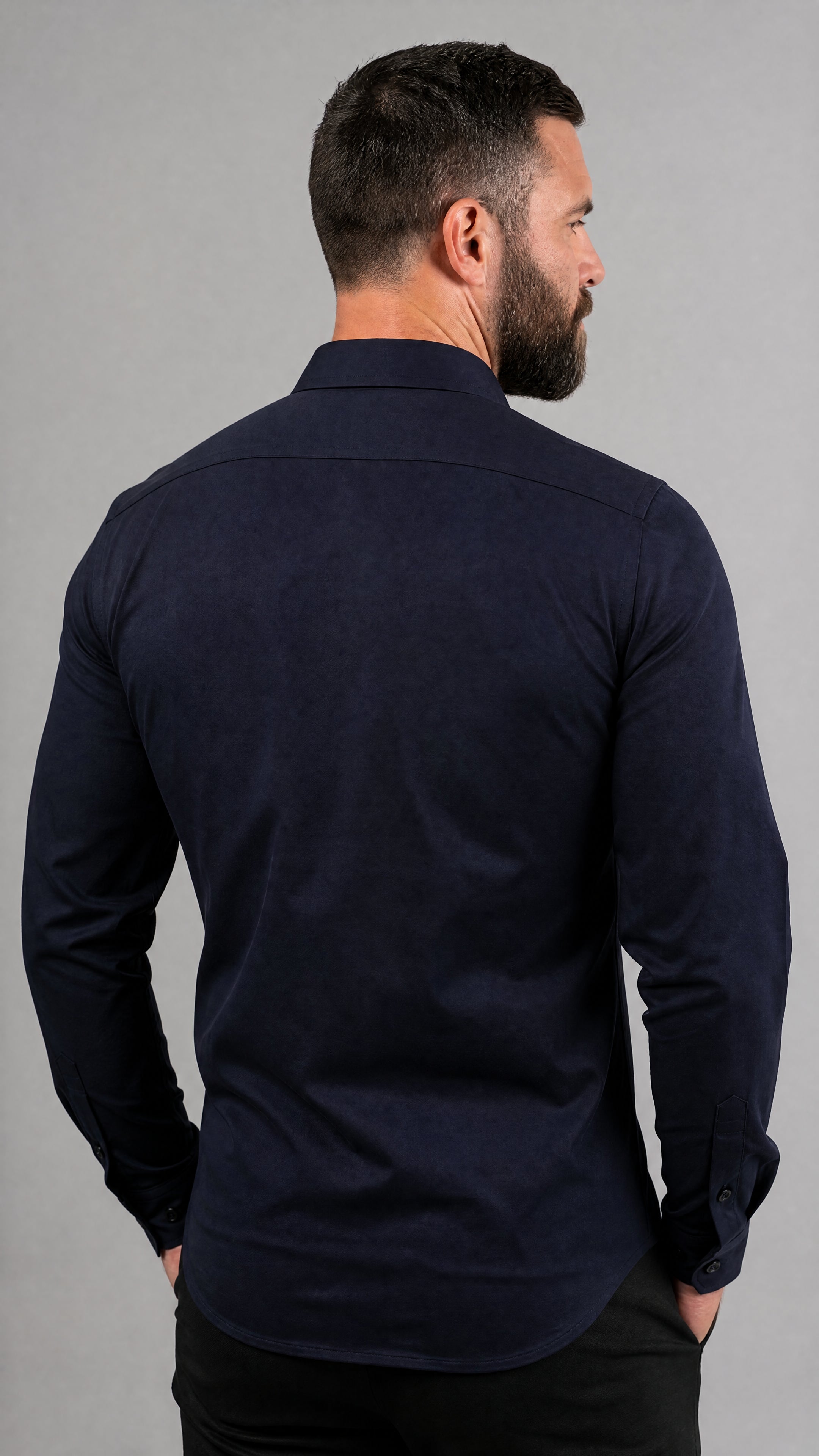 Camisa Social  Manga Longa  RL- T/ Oxford