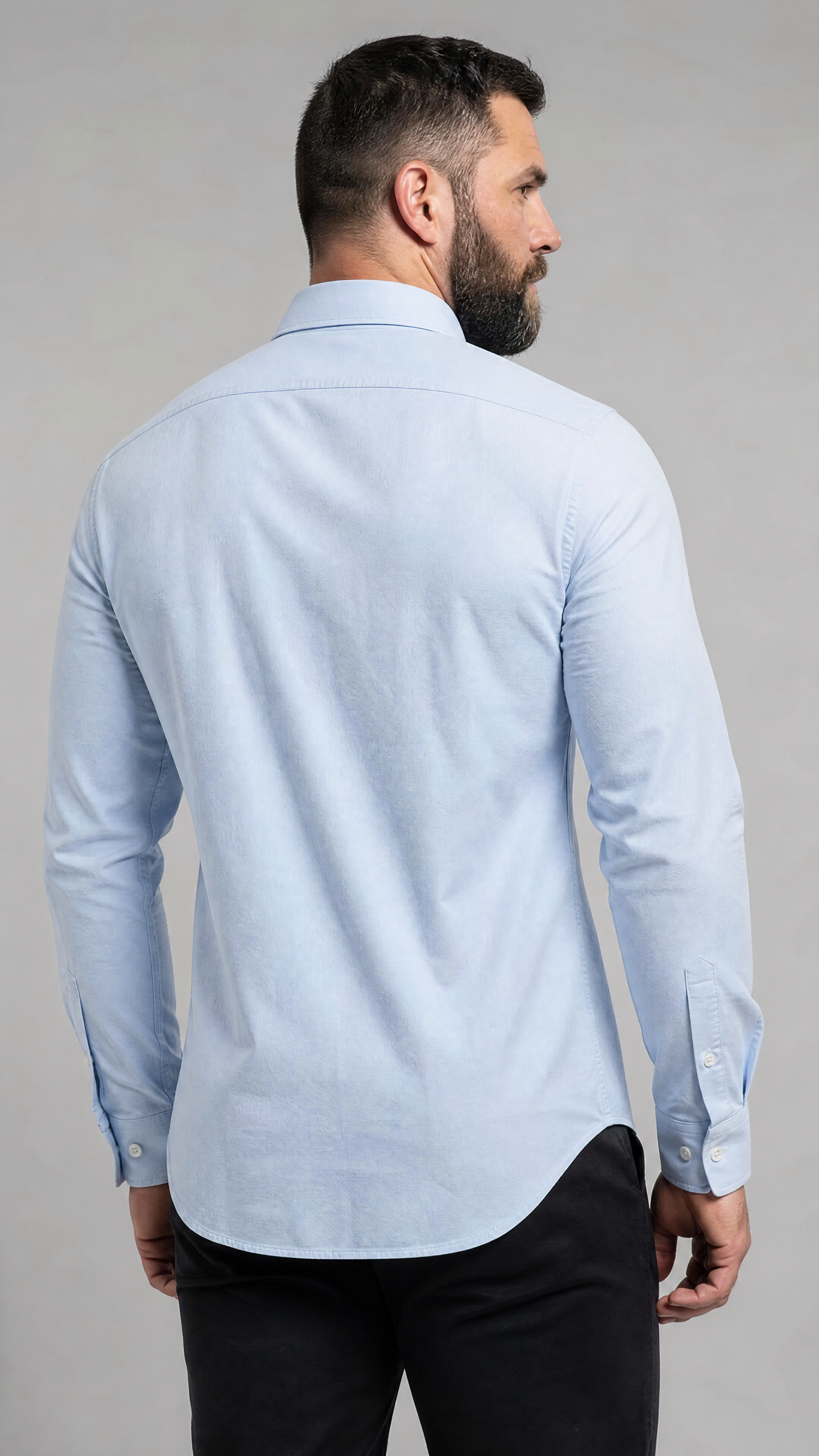 Camisa Social  Manga Longa  RL- T/ Oxford