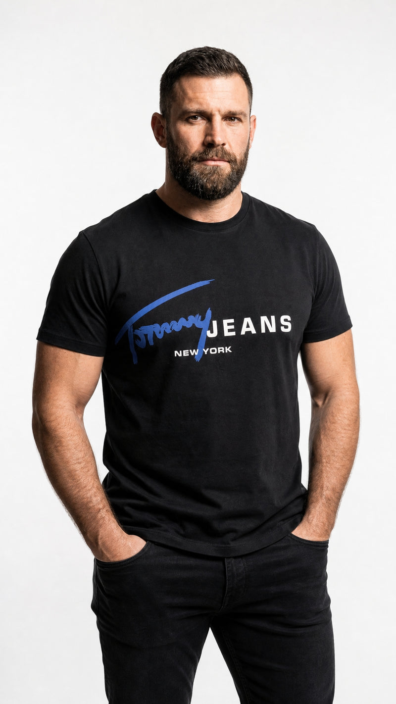 Camiseta TOMMY JEANS New York Logo Script