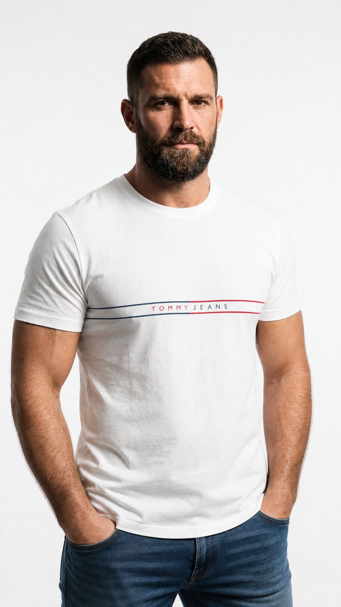 Camiseta TOMMY JEANS Signature Stripe
