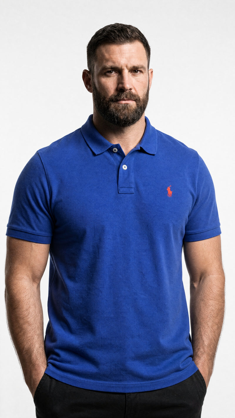 Camisa Gola Polo RL Corte Americano - Custom Fit
