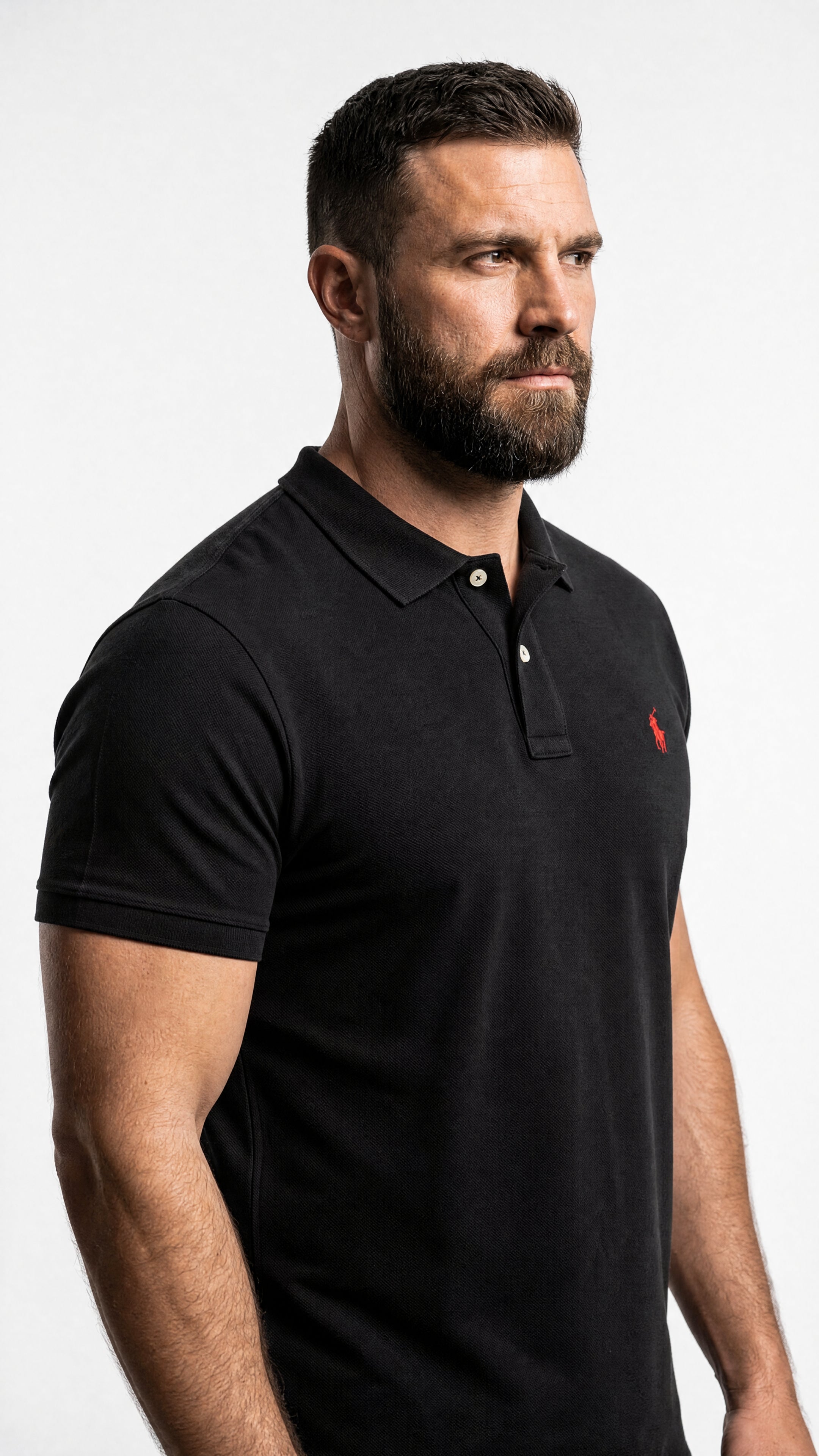 Camisa Gola Polo RL Corte Americano - Custom Fit