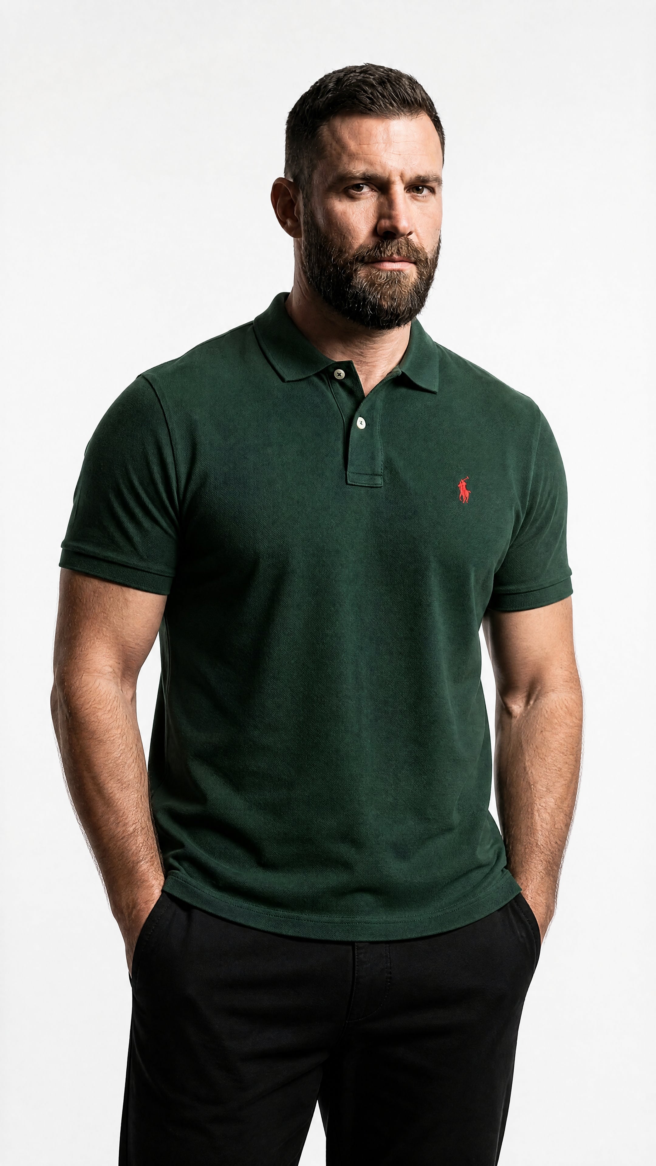 Combo 03 Camisas Gola Polo RL- Corte Americano