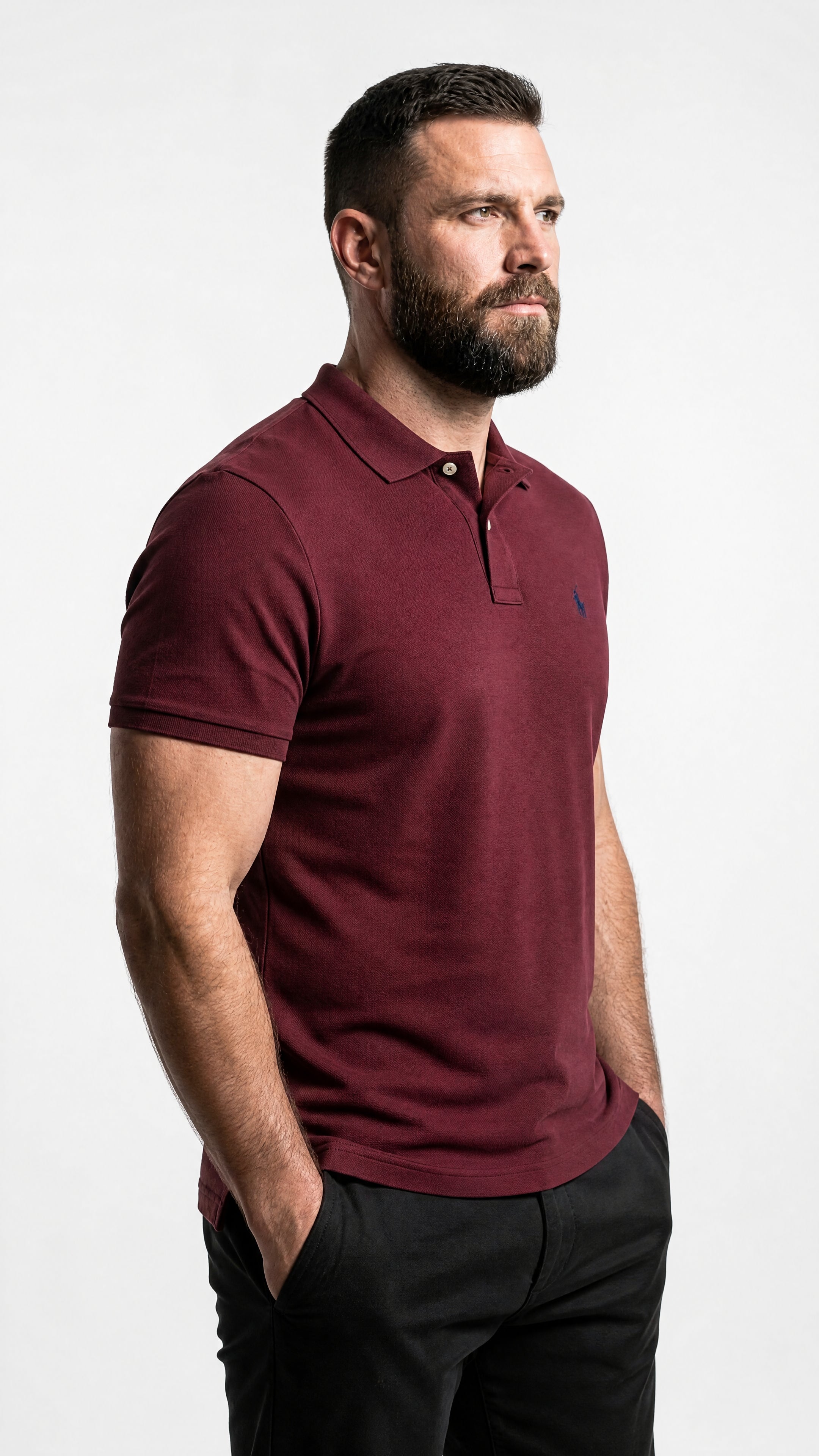 Combo 03 Camisas Gola Polo RL- Corte Americano
