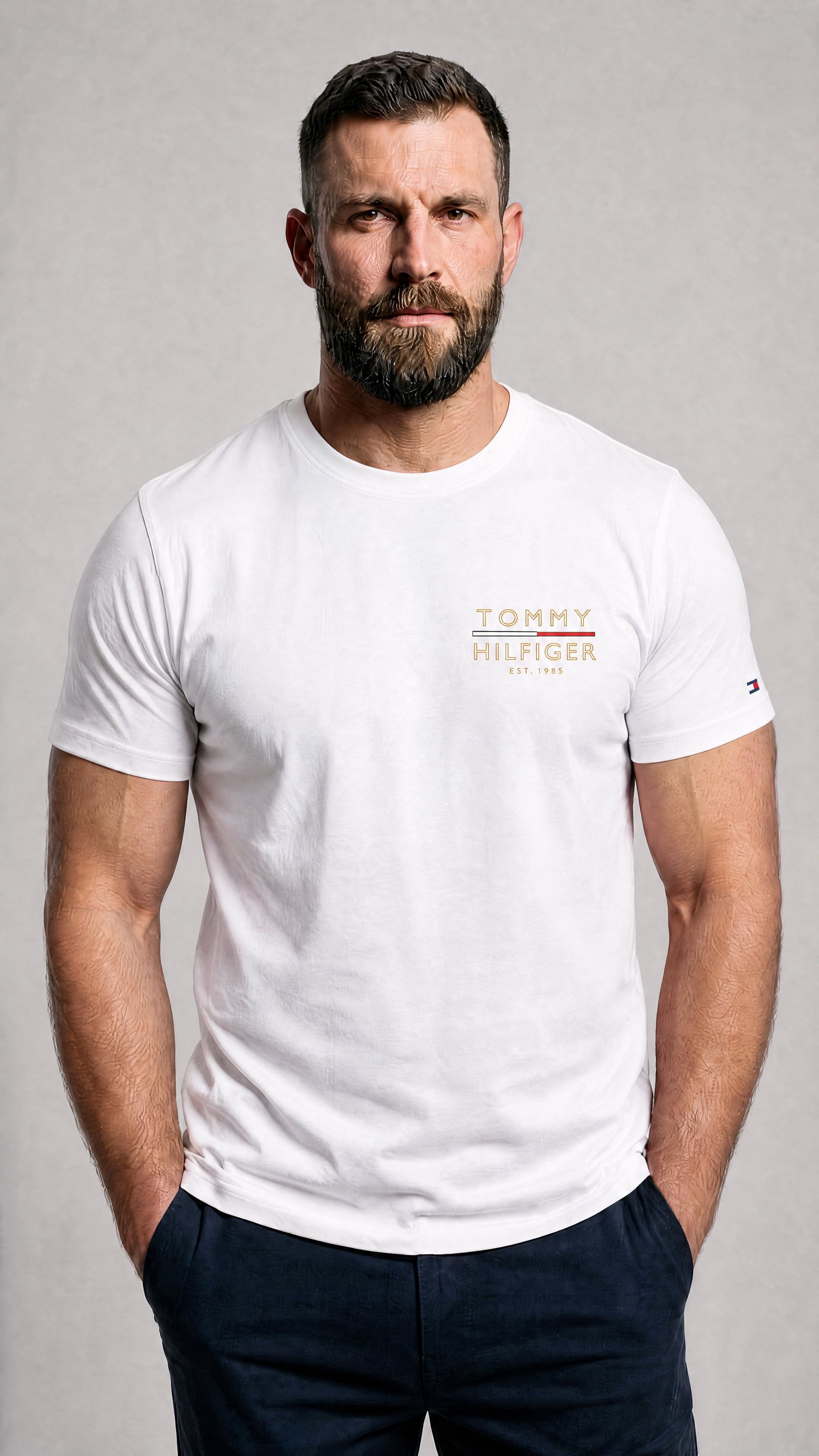 Camiseta TH Estampa Clássica