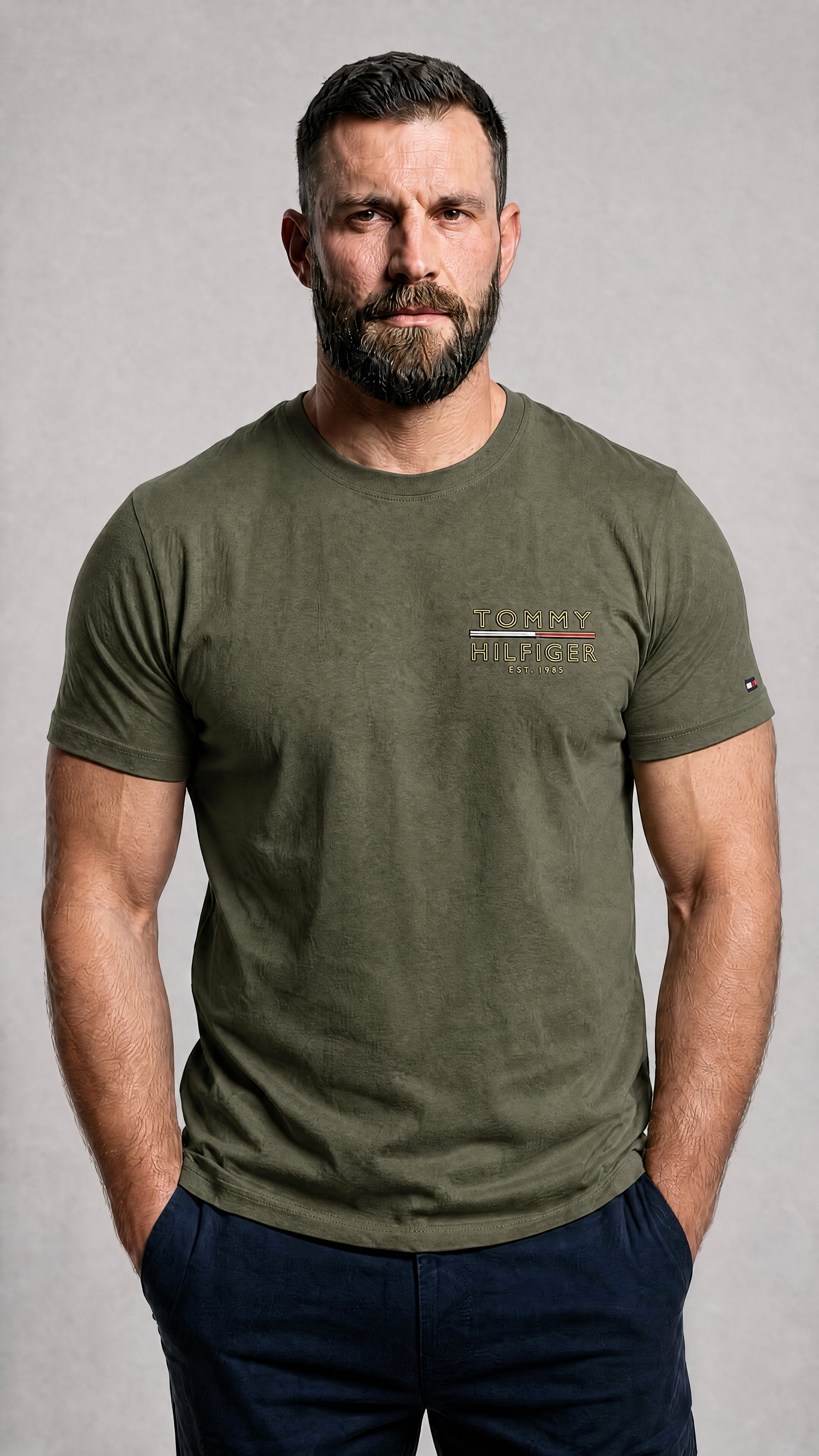 Camiseta TH Estampa Clássica