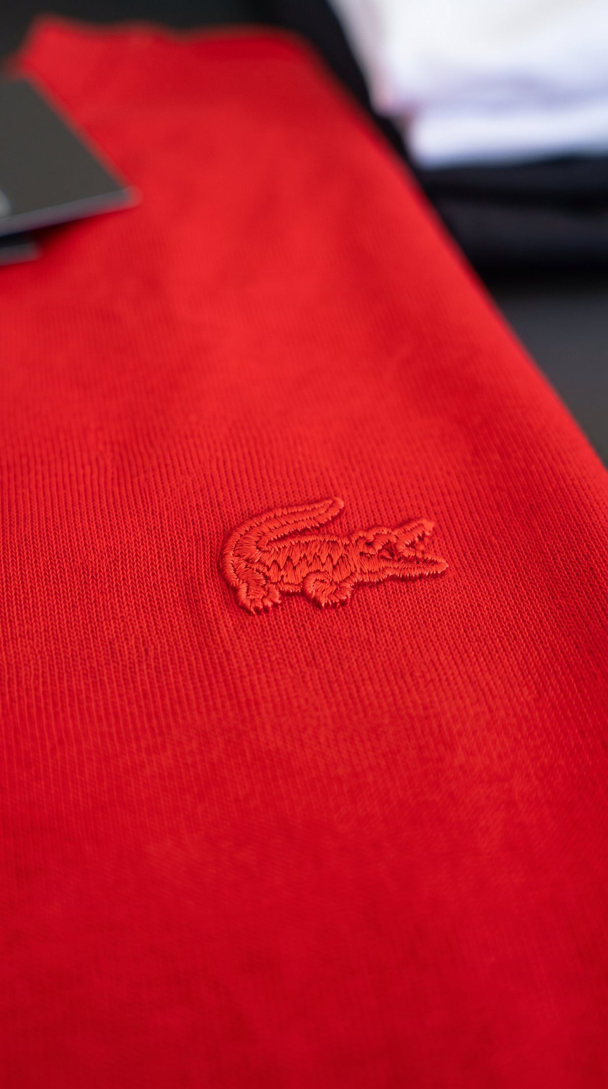 Camiseta Vermelha RED Croc - Jacaré Tonal Premium