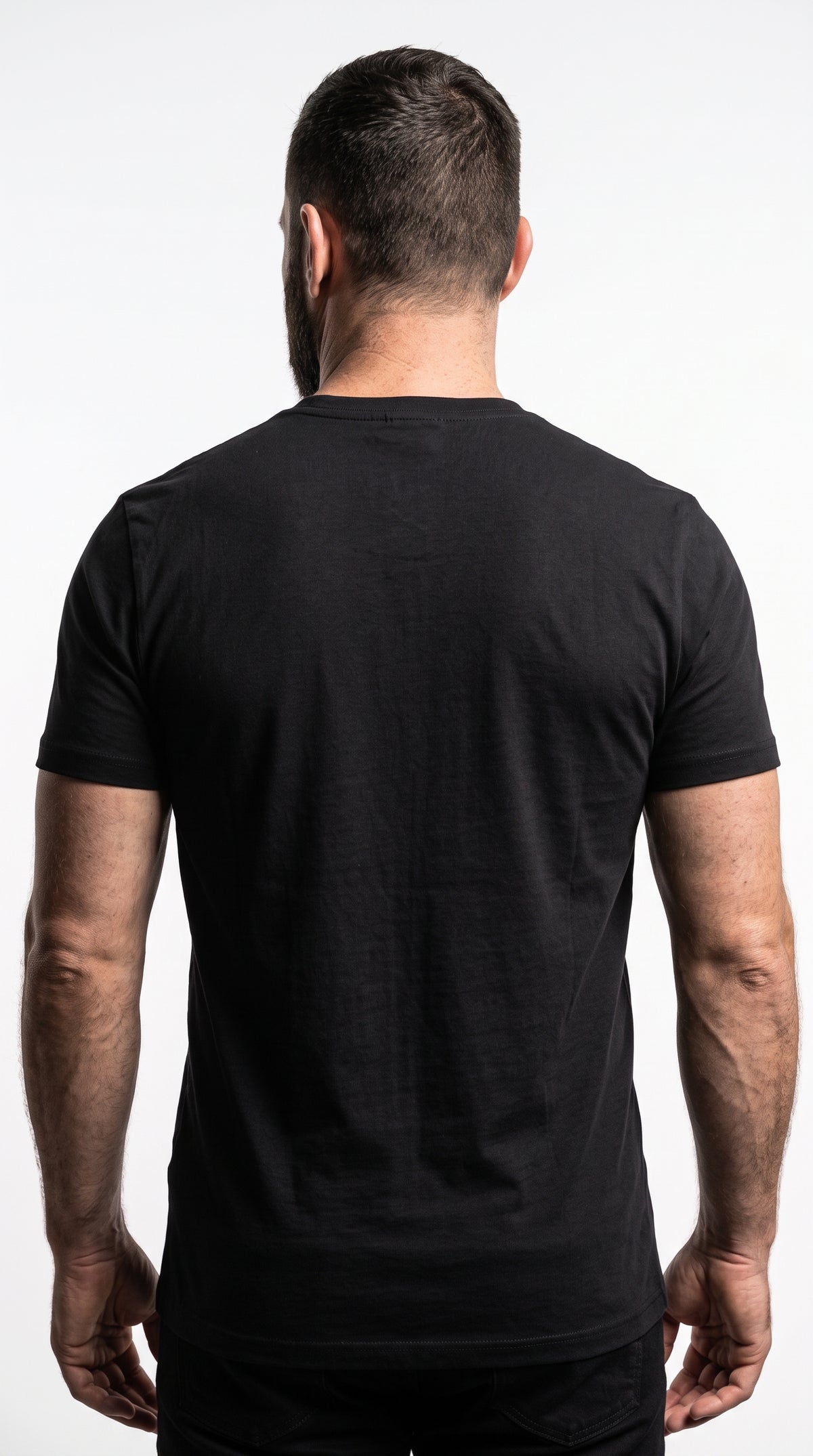 Camiseta Preta Black Croc - Jacaré Tonal Premium