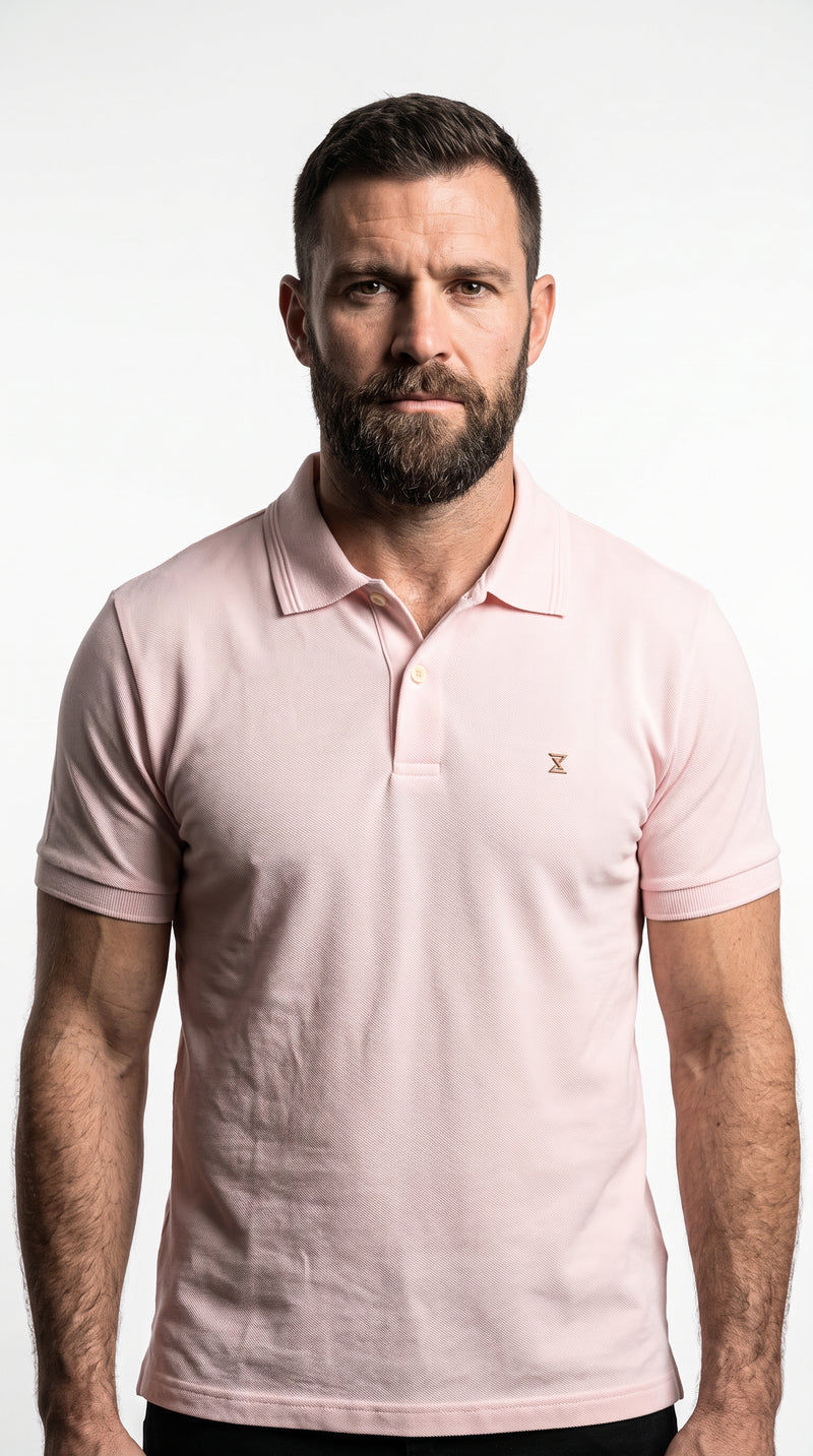 Camisa Gola Polo Drazzo Rosa