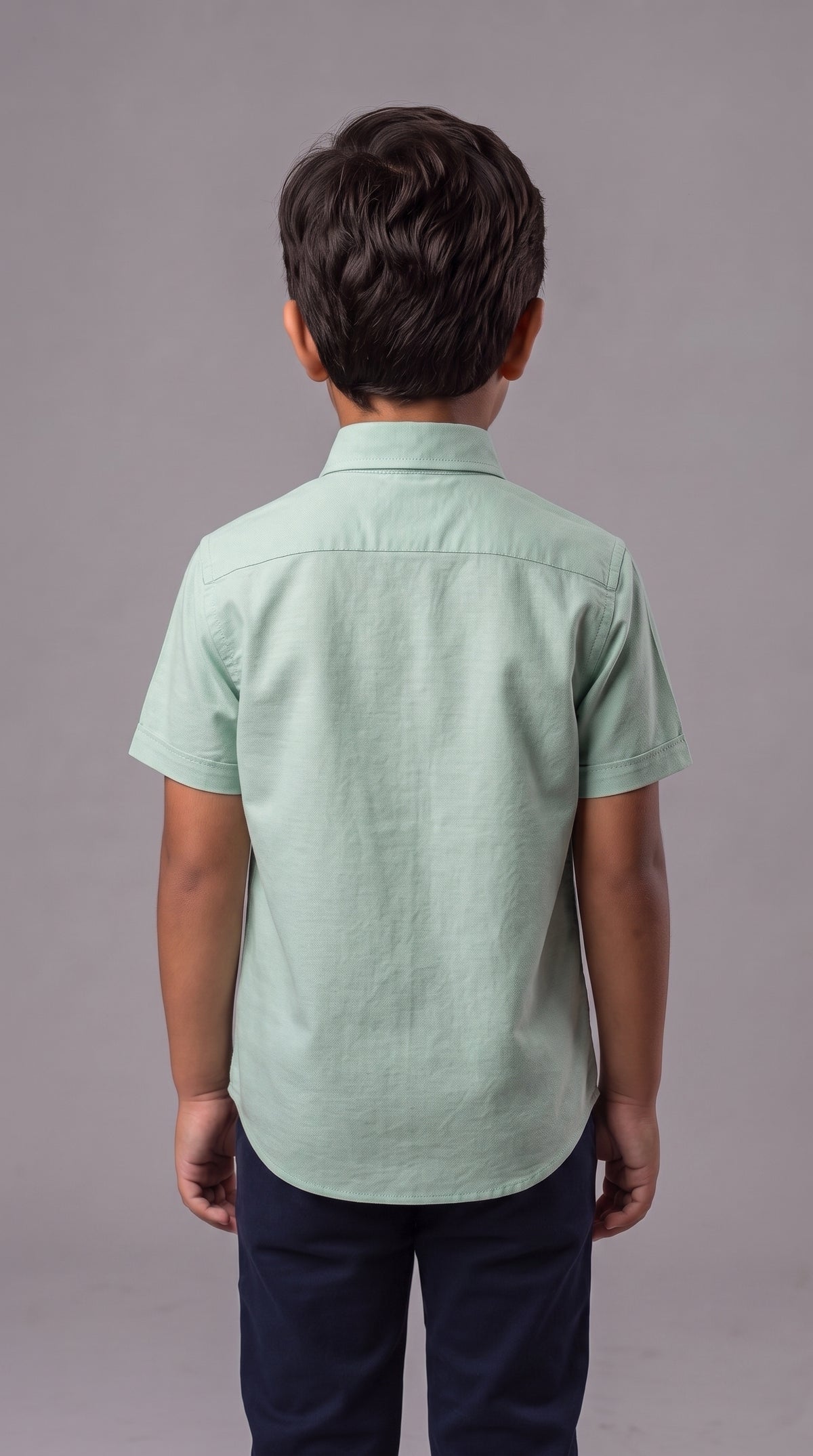 Camisa Social Sarja INFANTIL - RL | Verde Claro