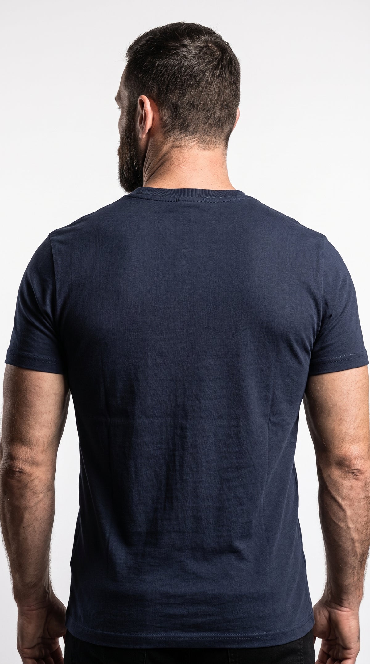 Camiseta TOMMY JEANS Signature Stripe - Azul Marinho