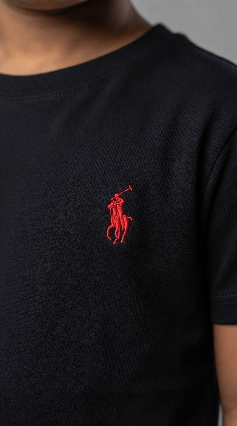 Camiseta INFANTIL RL - Classica Preta