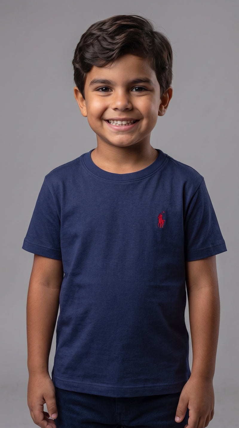 Camiseta INFANTIL RL - Classica Azul Marinho