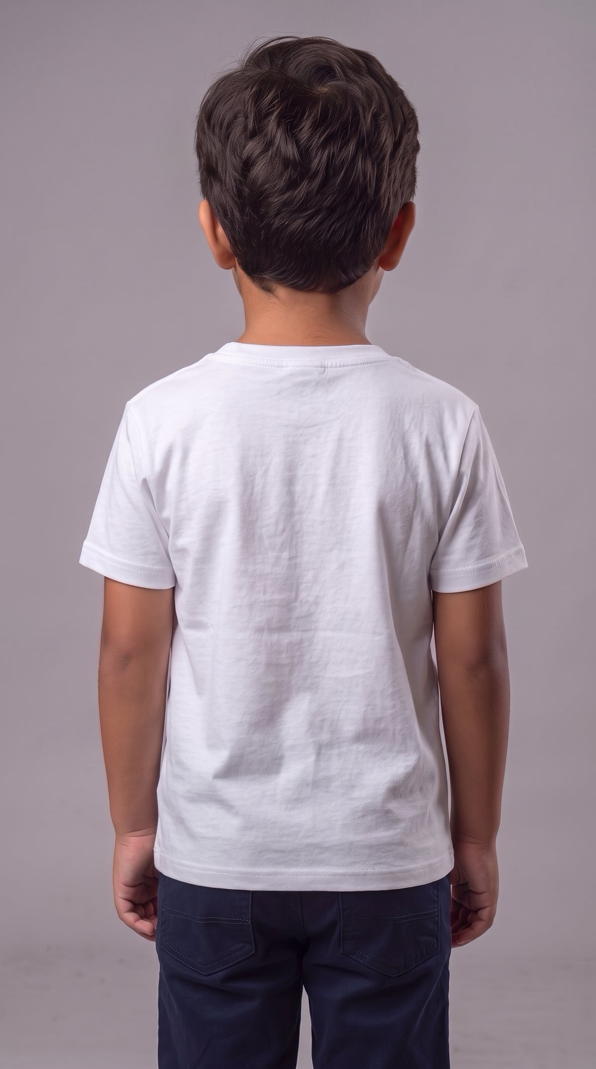 Camiseta Infantil Polo Bear Preppy Xadrez - RL Branca