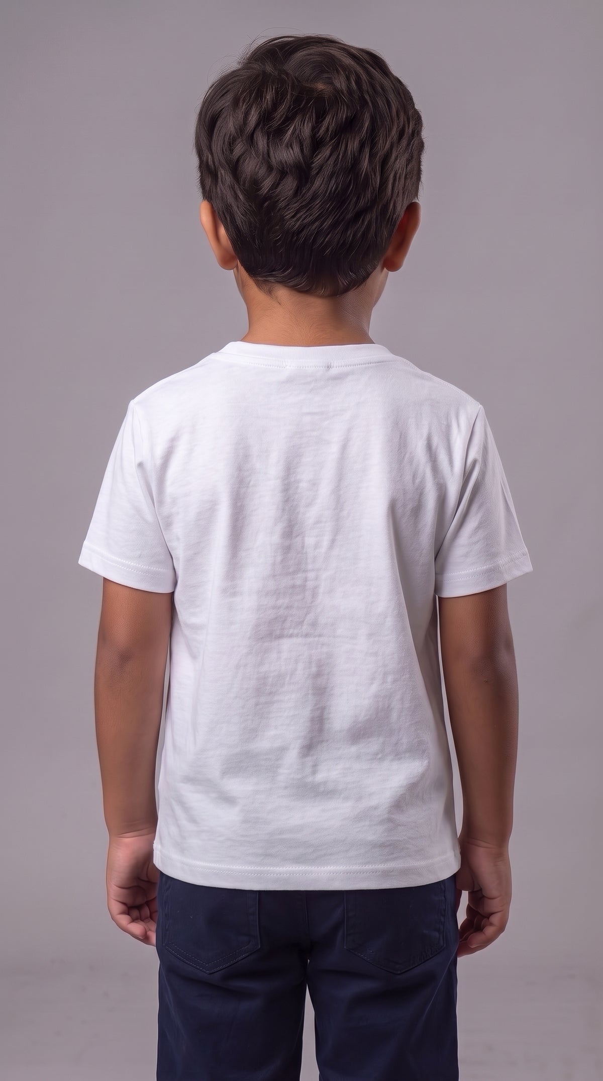 Camiseta Infantil Polo Bear Soccer USA - RL Branca