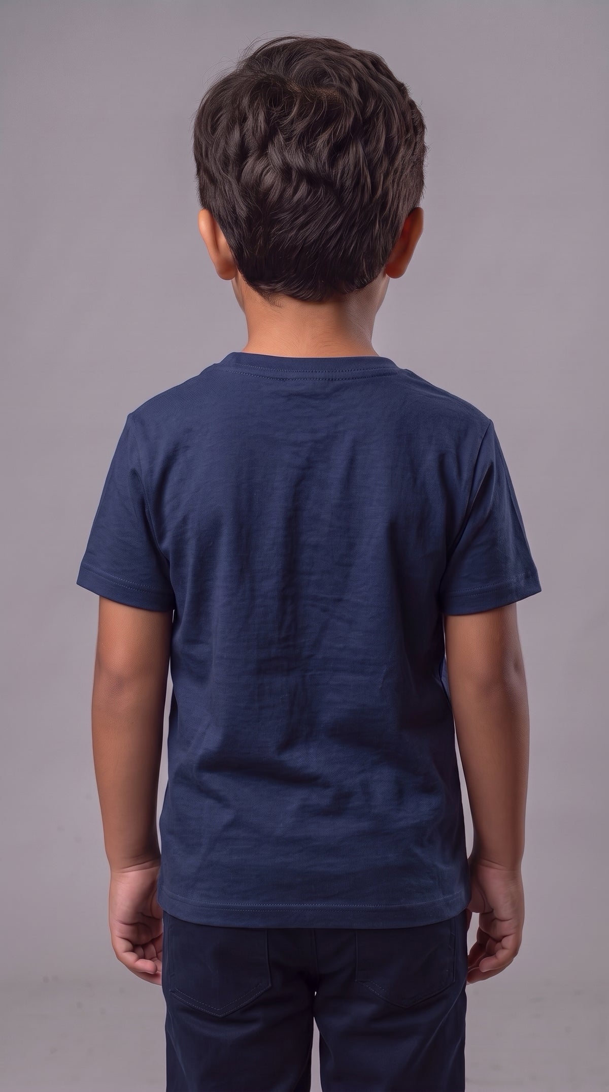 Camiseta Infantil Polo Bear Golf Club - RL Azul Marinho
