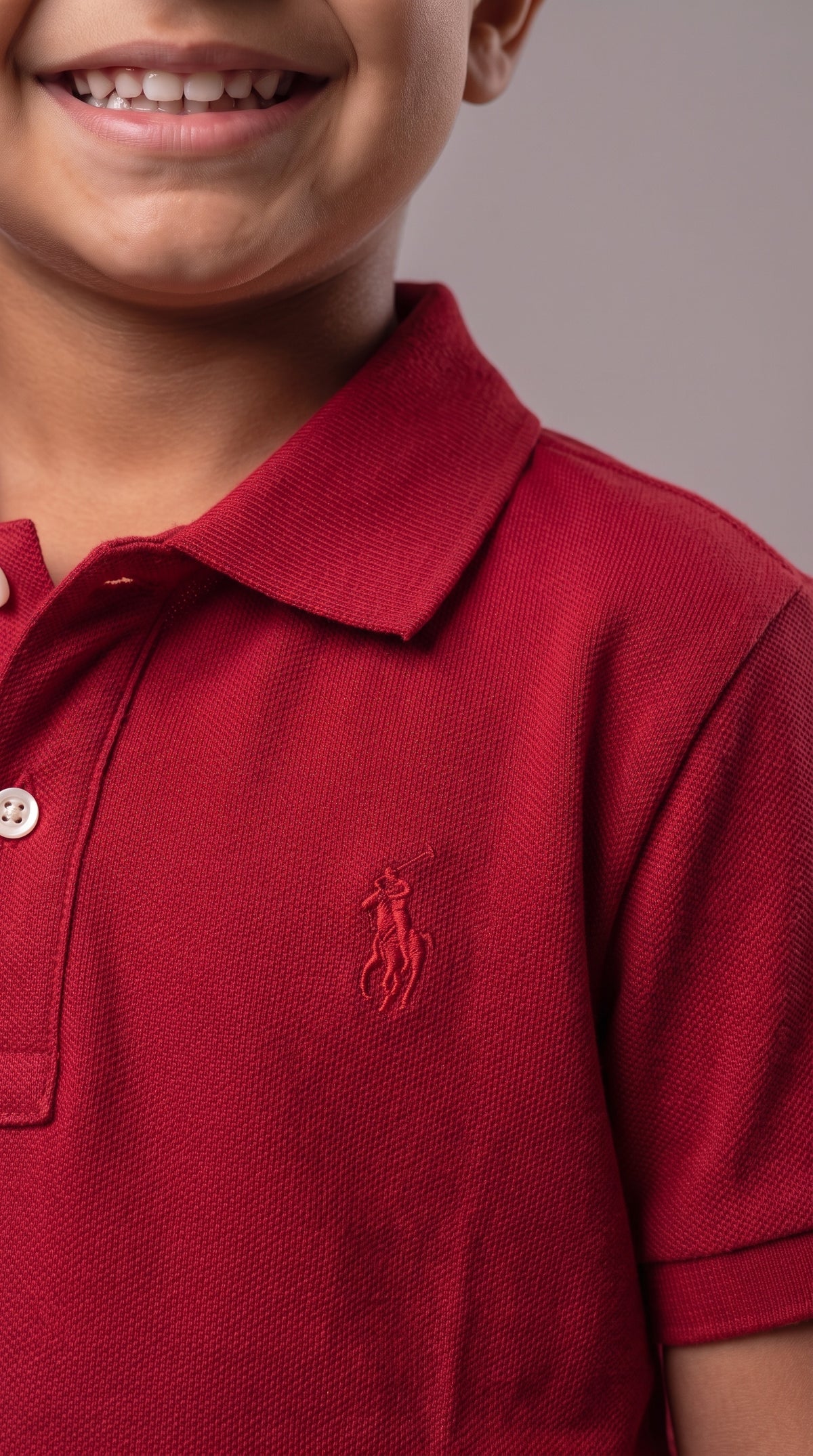 Camisa Polo INFANTIL - RL | Vermelha |