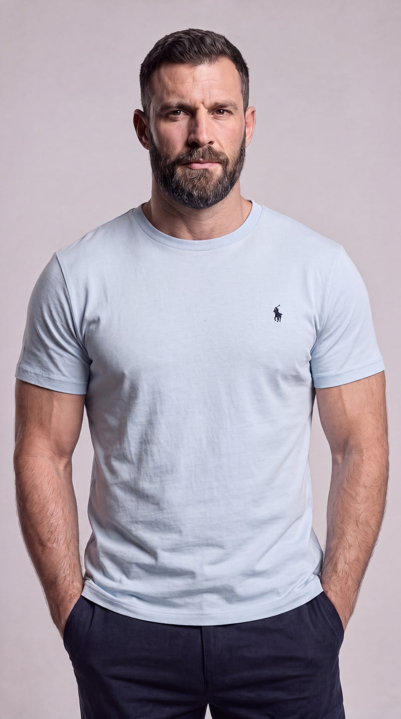 Camiseta RL Icon Classic - Azul Bebê